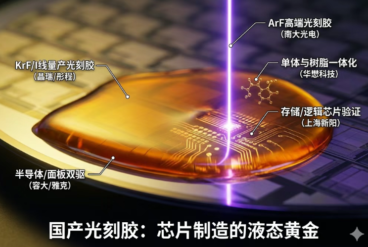 突围半导体材料之困:国产半导体光刻胶发展机遇与挑战 - 上海沉汇仪器有限公司